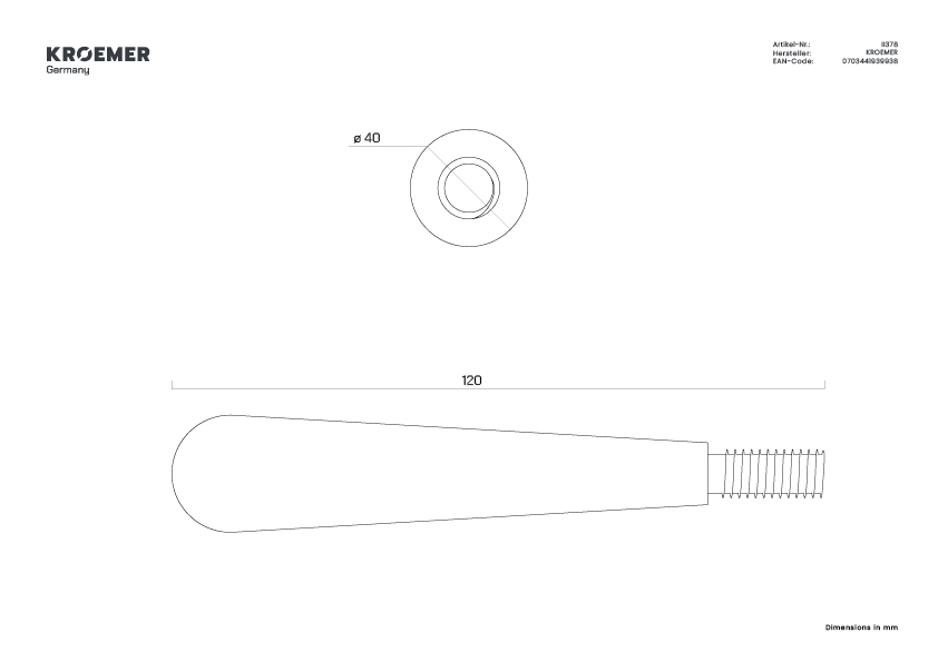 II378 - Technische tekening