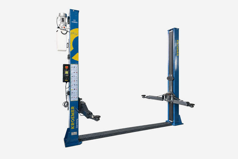 TP22 in blauw, aanzicht 1