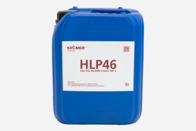 Weergave van het hydrauliekolieblik in 5 liter