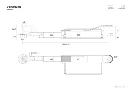 Set korte draagarmen met Quickarm II528