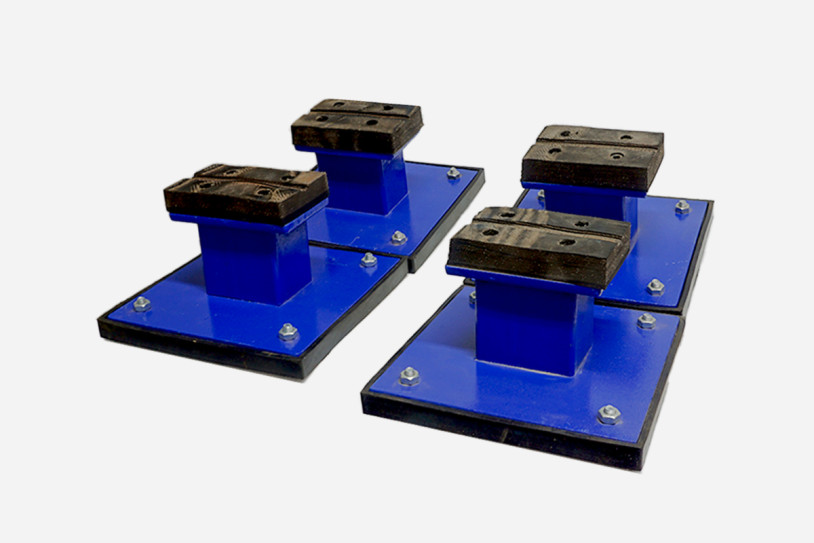 Accessoires: 4 stuks verhogingsblokken voor bestelwagens, aanzicht 1
