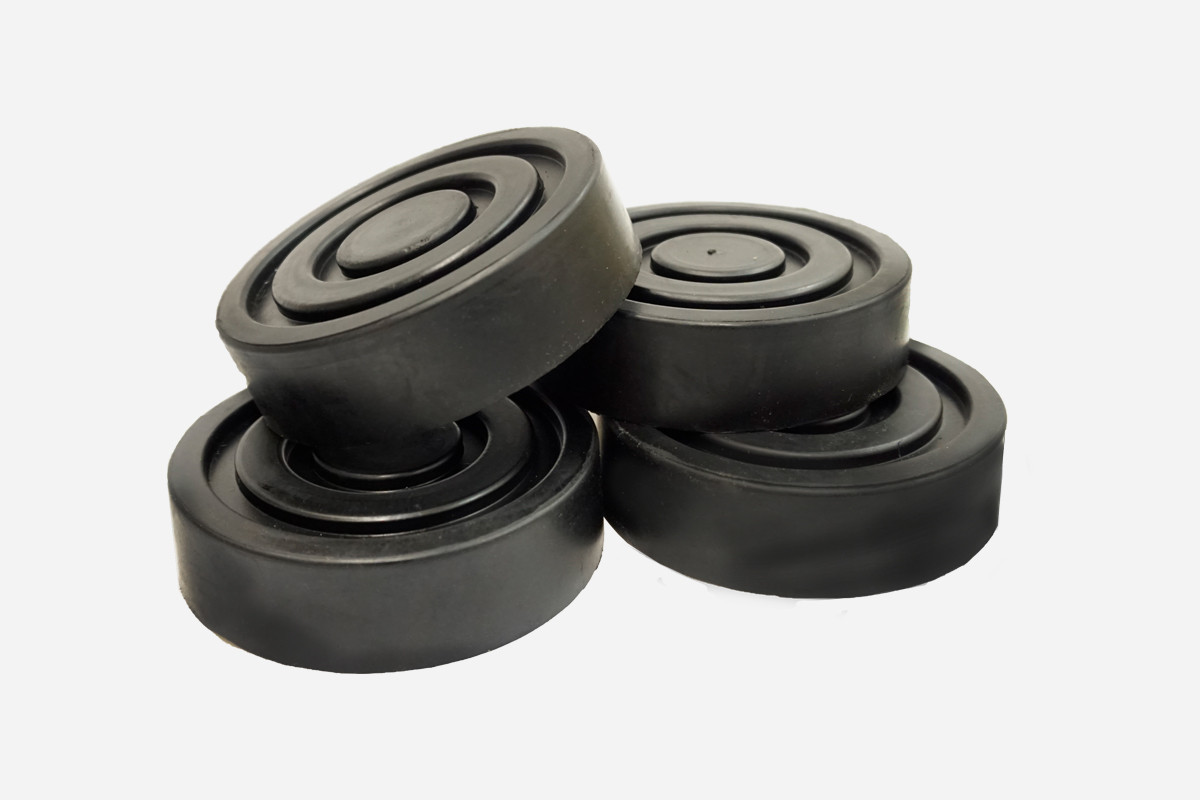 Beeld weergeven van platte rubber blokken